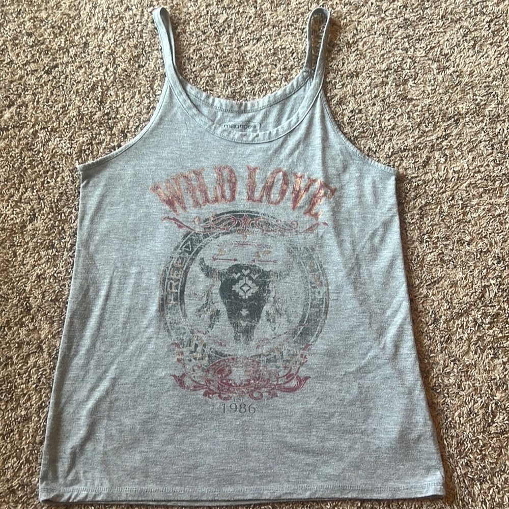 Maurices wild love tank